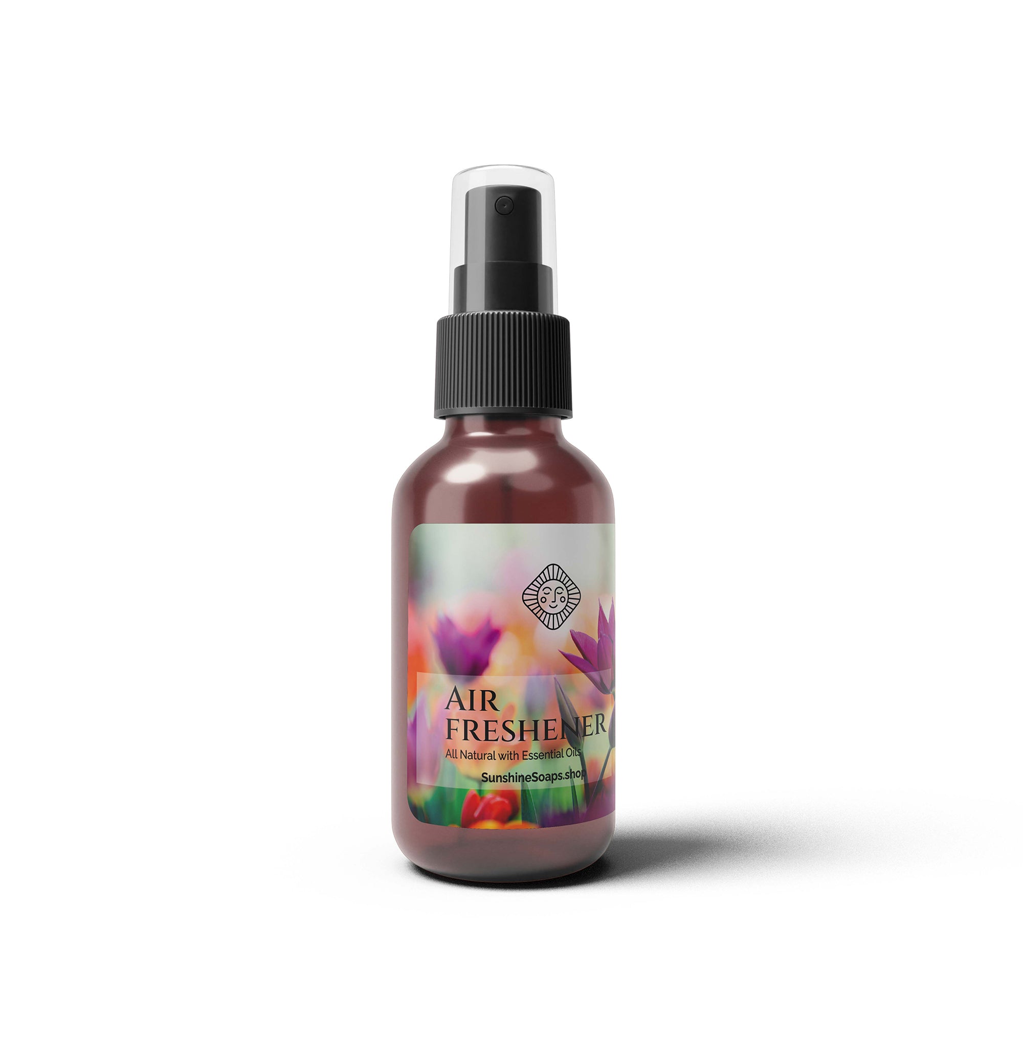 Citrus Lavender Air Freshener Spray - All Natural with Essential Oils - Fine Spray Glass Bottle 2 OZ