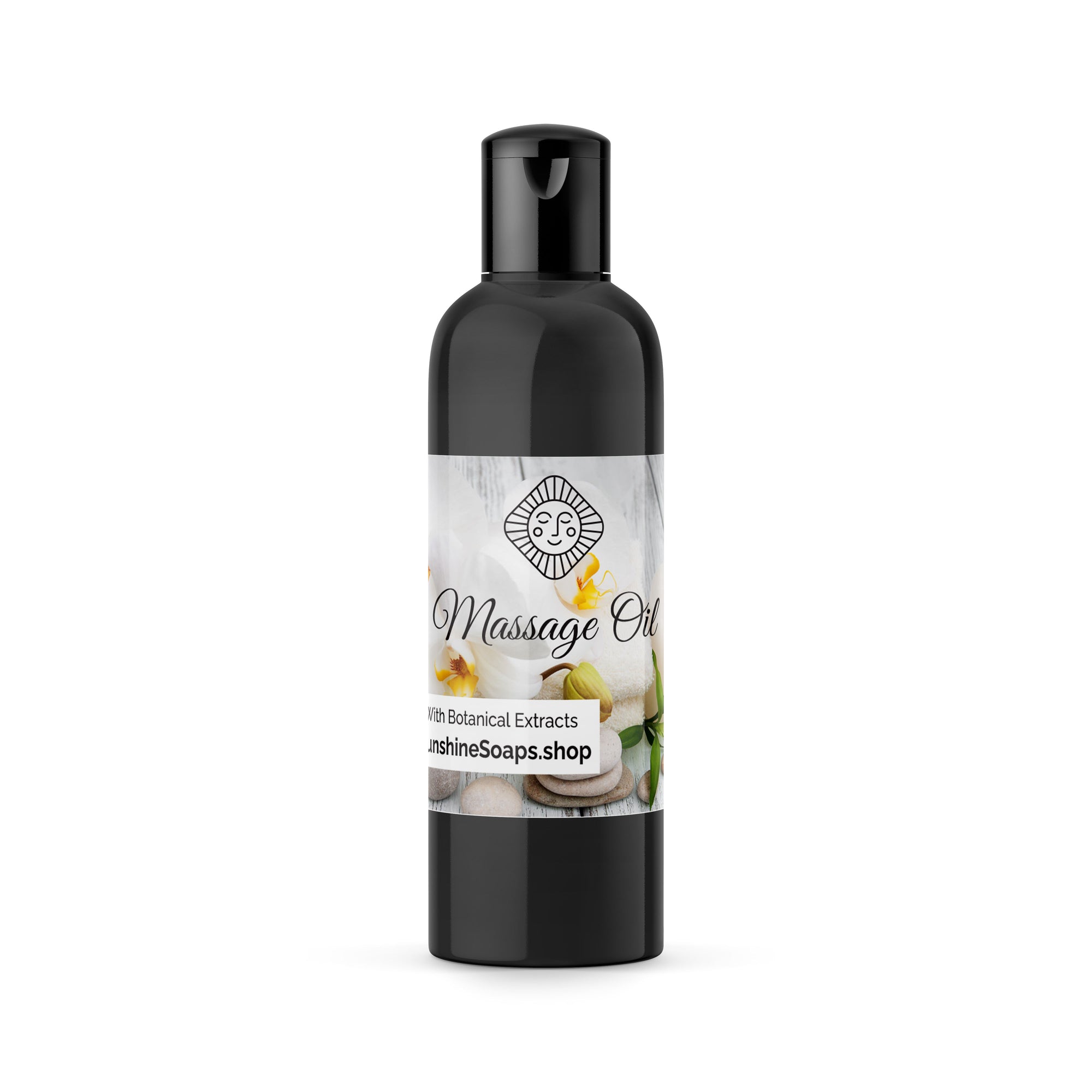 Organic & Luxurious Massage Oil: Luxurious Blend of Natural Oils for Relaxation and Skin Rejuvenation - 4 OZ