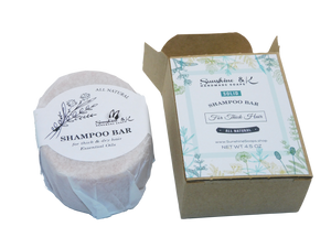 Shampoo Bar – Natural Handmade Shampoo for All hair Types with Hemp Oil & Murumuru Butter