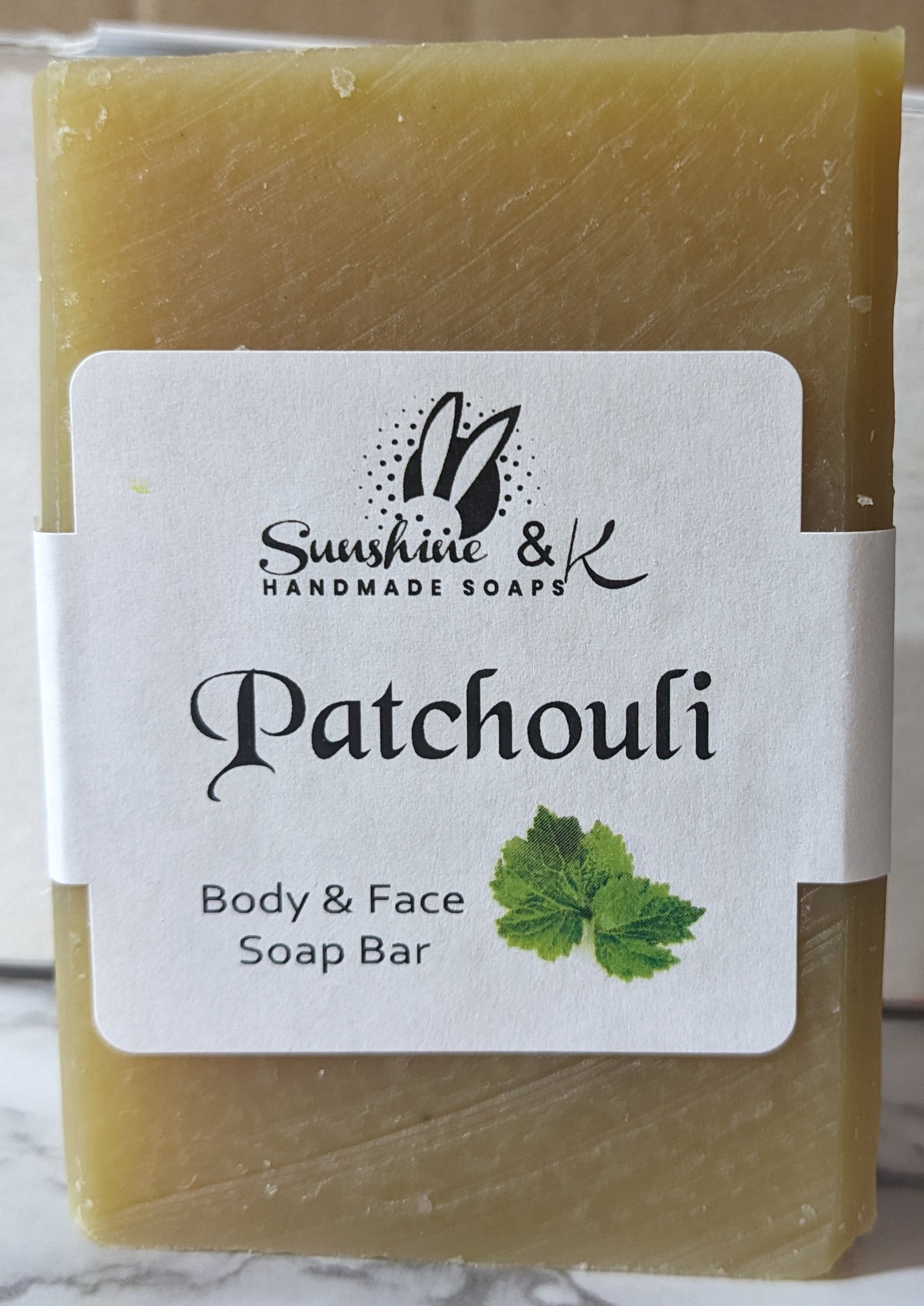 Patchouli Natural Soap Bar – Handmade Soap with Argan and Hemp Seed Oil- Patchouli Essential Oil Soap Bar VEGAN