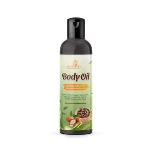 All Over Body Oil – Nourishing Body Oil – Organic Castor Oil Organic Hemp Oil w/Essential Oils