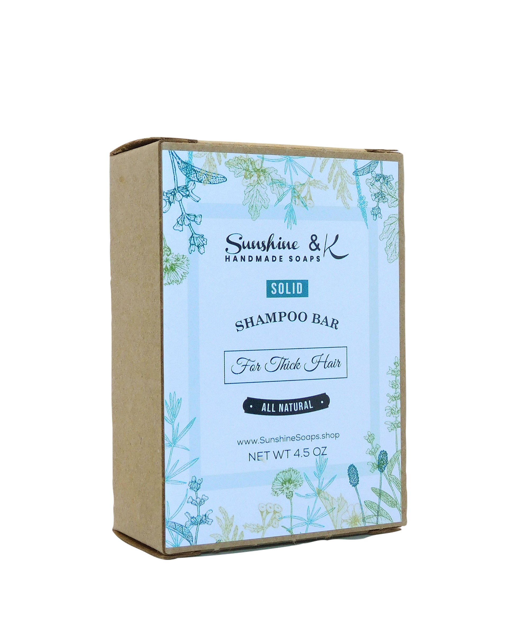 Shampoo Bar – Natural Handmade Shampoo for Thick & Dry Hair